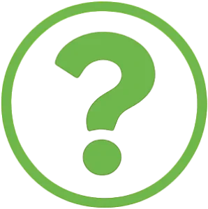 Icon mit Fragezeichen als grafisches Element für Information und Beratung bei Werbetechnik Kleiner GmbH.